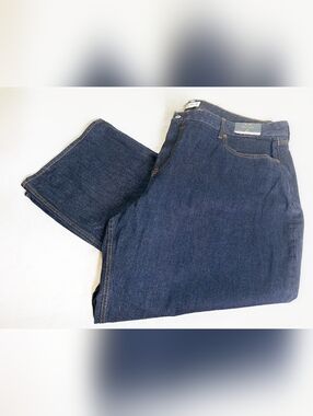 NWT Abercrombie & Fitch"The High And Loose" Plus size Curve Love Dark wash Jeans